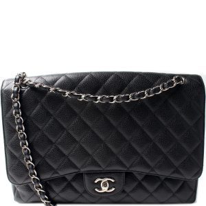 Chanel Classic Flap Maxi Caviar 14M Bag