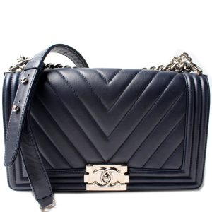Chanel Boy Flap Medium Old Lambskin 22M Bag
