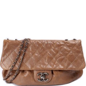 Chanel CC Flap Glazed Caviar 16M Bag