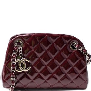 Chanel Just Mademoiselle Small Patent 15M Bag