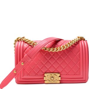 Chanel Boy Flap Medium Old Lambskin 24M Bag