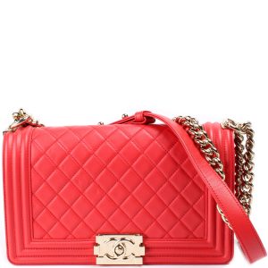 Chanel Boy Flap New Medium Calfskin 27M Bag