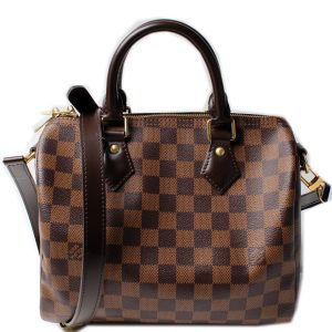 Louis Vuitton Speedy 25 Bandouliere Damier Ebene