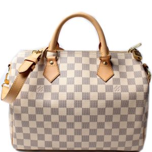 Louis Vuitton Speedy 30 Bandouliere Damier Azur