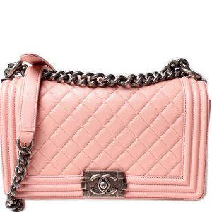 Chanel Boy Flap Medium Old Lambskin 20M Bag