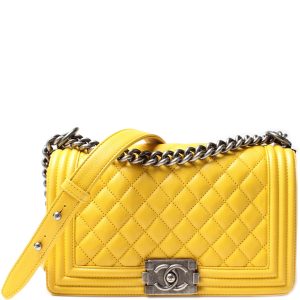 Chanel Boy Flap Medium Old Lambskin 15M Bag