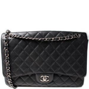 Chanel Classic Flap Maxi Caviar 10-13M Bag