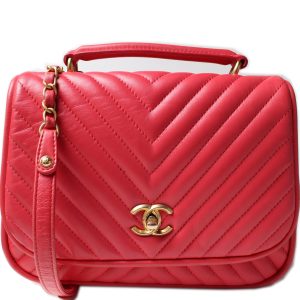 Chanel Flap W/ Handle LAM 24M Bag