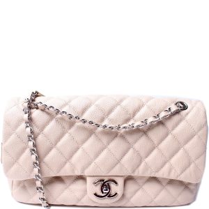 Chanel Easy Flap Caviar 18M Bag