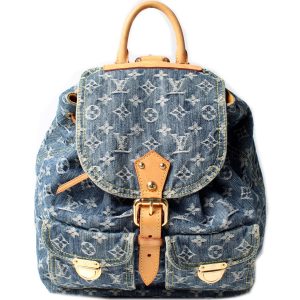 Louis Vuitton Sac A Dos Denim Backpack