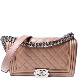 Chanel Boy Flap Medium Lambskin Older Bag