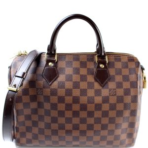 Louis Vuitton Speedy 30 Bandouliere Damier Ebene