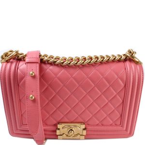 Chanel Boy Flap Medium Lambskin Older Bag