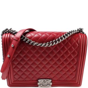 Chanel Boy Flap Large Lambskin 18M Bag