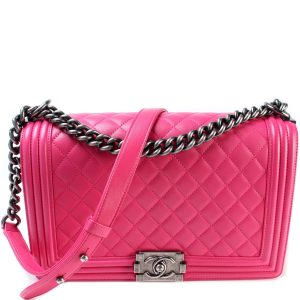 Chanel Boy Flap Medium New Lambskin 19M Bag