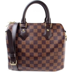 Louis Vuitton Speedy 25 Bandouliere Damier Ebene