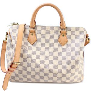 Louis Vuitton Speedy 30 Damier Azur Bandouliere