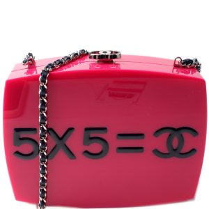 Chanel Plexiglass Clutch Evening In The Streets Bag