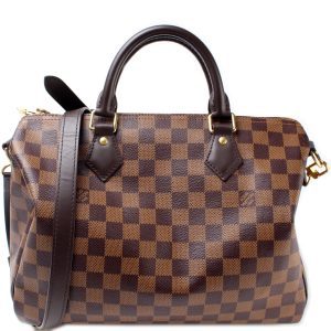 Louis Vuitton Speedy 30 Bandouliere Damier Ebene