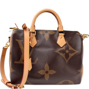 Louis Vuitton Speedy 30 Bandouliere Giant Monogram