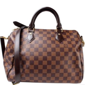 Louis Vuitton Speedy 30 Bandouliere Damier Ebene