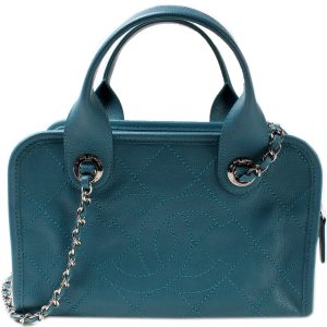 Chanel Deauville Bowling Small Caviar 20M Bag