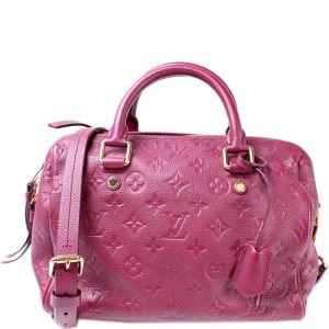 Louis Vuitton Speedy 25 Bandouliere Empreinte