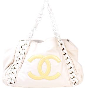 Chanel Modern Chain Rhodoid E/W Tote 11M Bag