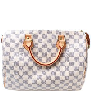 Louis Vuitton Speedy 30 Damier Azur