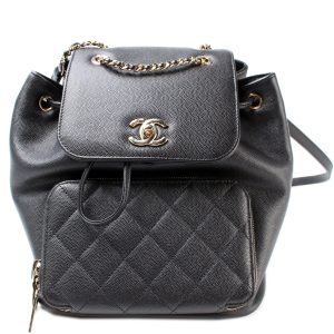 Chanel Bussiness Affinity Backpack Caviar 25M Bag