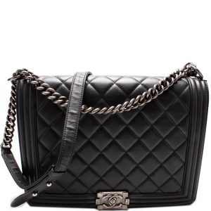 Chanel Boy Flap Large Lambskin 19M Bag