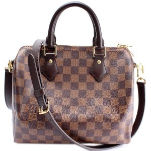 Louis Vuitton Speedy 25 Bandouliere Damier Ebene