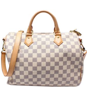 Louis Vuitton Speedy 30 Bandouliere Damier Azur