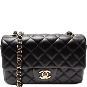 Chanel Classic Flap Mini Rectangle Lambskin 32+M Bag