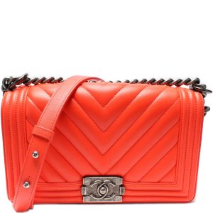 Chanel Boy Flap Medium Lambskin Older 21-24M Bag