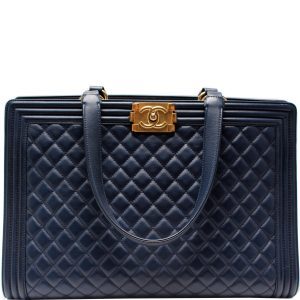 Chanel Boy Shopping Tote Medium 21M Bag