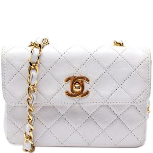 Chanel Micro CC Half-Flap Lambskin 1M Bag