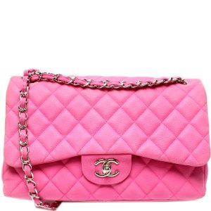 Chanel Classic Flap Jumbo Caviar 18M Bag