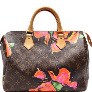 Louis Vuitton Speedy 30 Monogram Roses