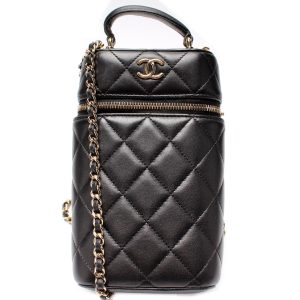 Chanel Classic Vanity Case Phone Holder Quilted Lambskin 32M Bag