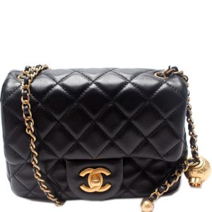 Chanel Classic Flap Mini Pearl Crush SQ 31M Bag