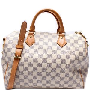 Louis Vuitton Speedy 30 Bandouliere Damier Azur