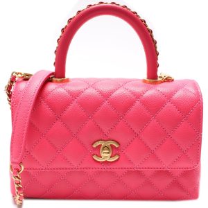 Chanel Coco Mini Chain Top Handle 32M Bag
