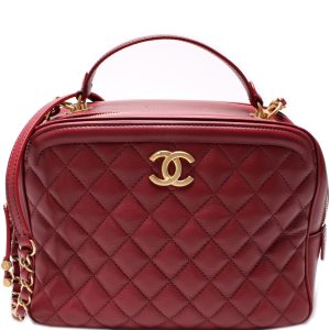 Chanel CC Vanity Case Medium Calfskin 26M Bag