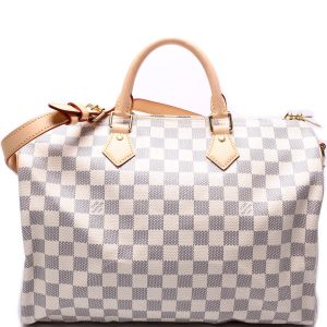 Louis Vuitton Speedy 35 Bandouliere Damier Azur