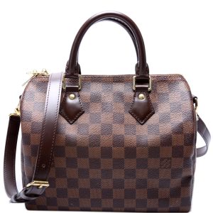 Louis Vuitton Speedy 25 Bandouliere Damier Ebene