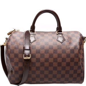 Louis Vuitton Speedy 30 Bandouliere Damier Ebene