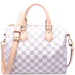 Louis Vuitton Speedy 25 Bandouliere Damier Azur