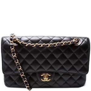 Chanel Classic Flap Medium Caviar 21M Bag