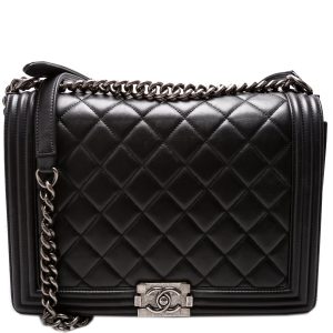 Chanel Boy Flap Large Lambskin 19M Bag